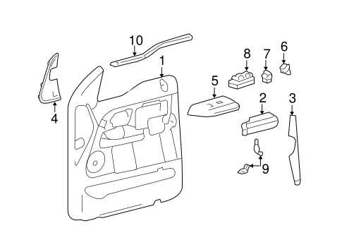 2006 ford f150 interior parts diagram