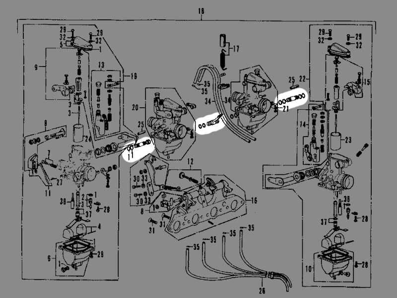 1972 honda cb350 parts diagram