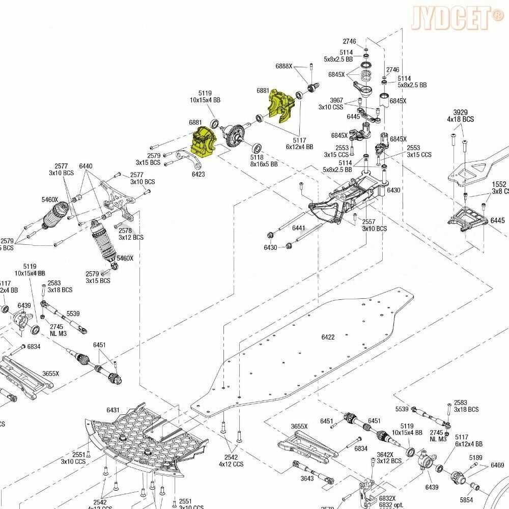 slash 2wd parts diagram