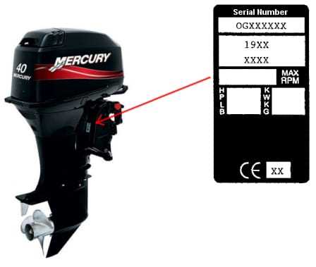 1993 mercury 40 hp outboard parts diagram