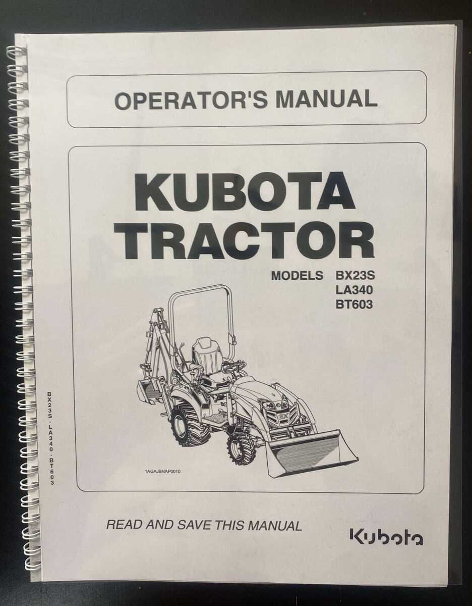 kubota bx23s parts diagram