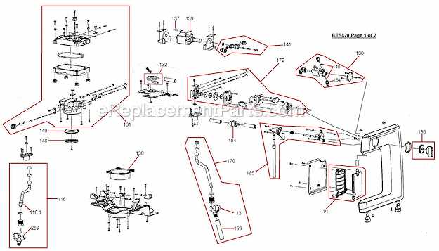 breville bes870xl parts diagram