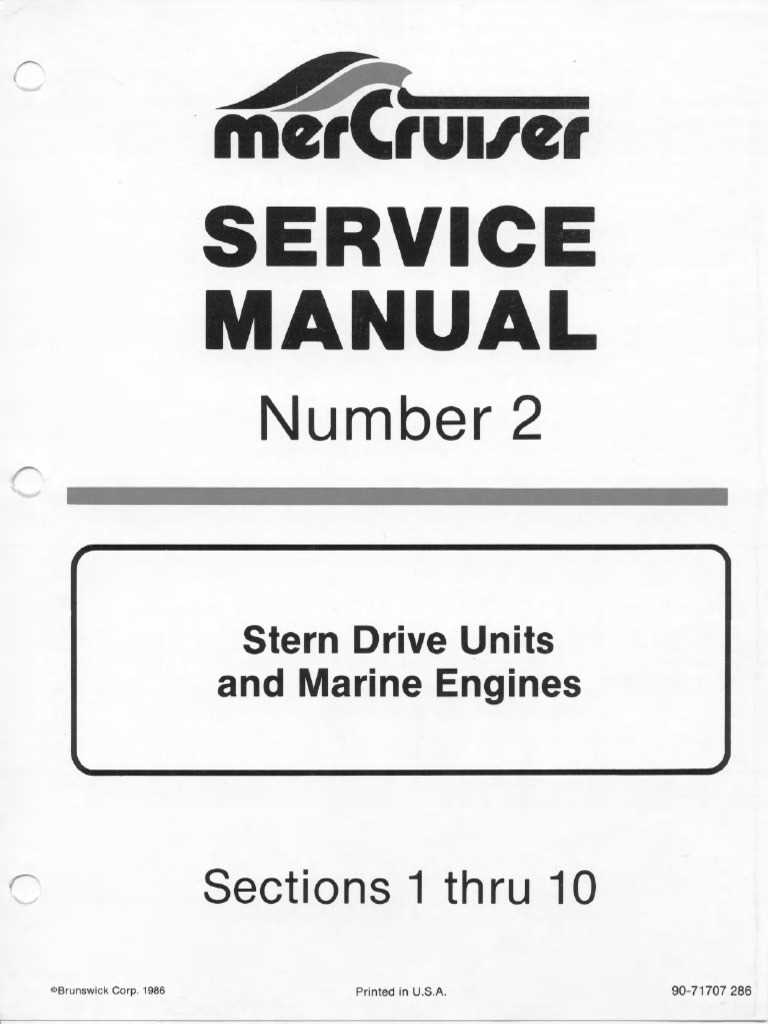 mercruiser 888 parts diagram