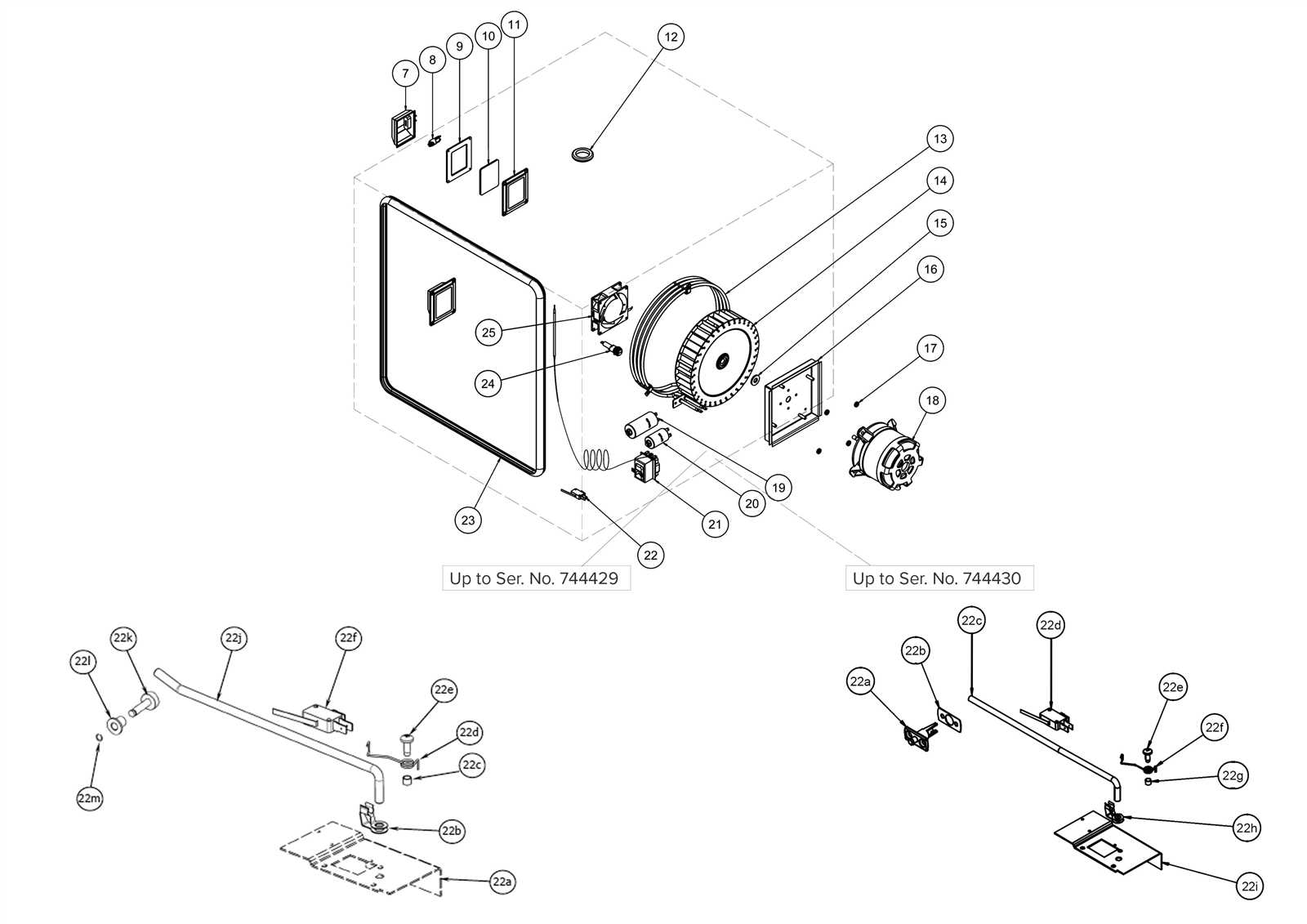 fan motor parts diagram