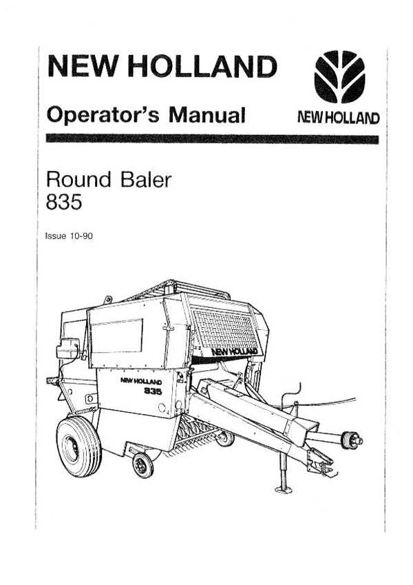 new holland baler parts diagram