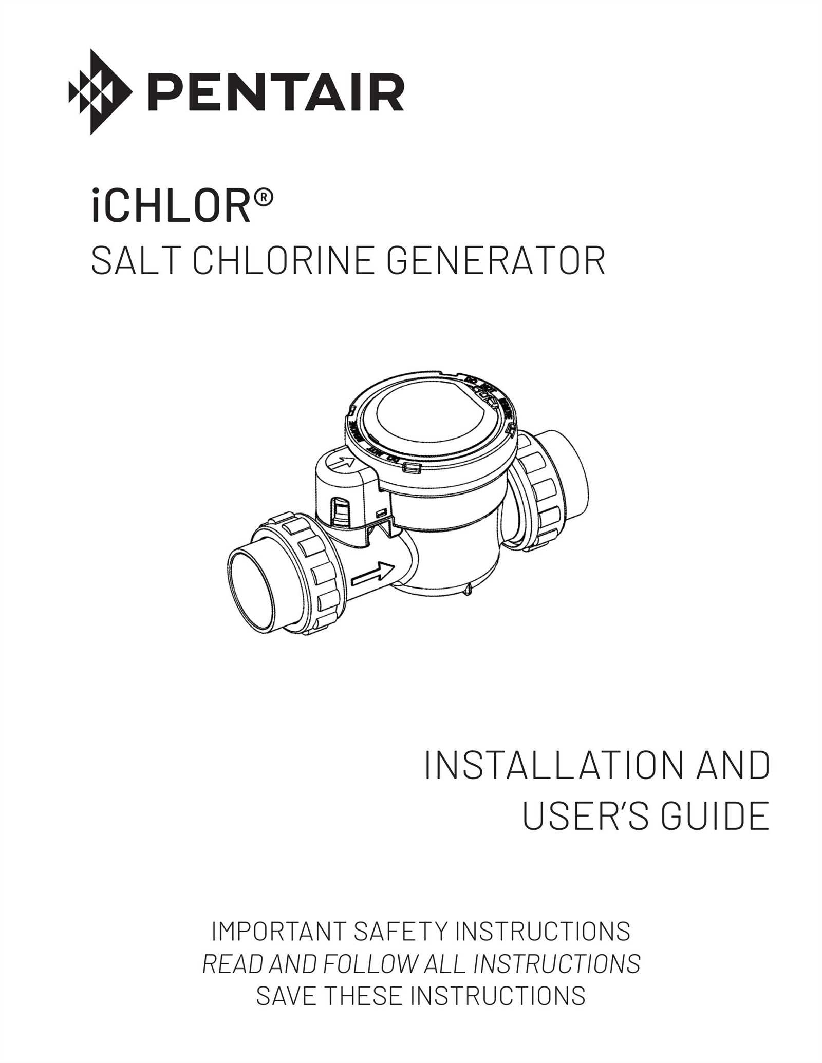 intellichlor parts diagram