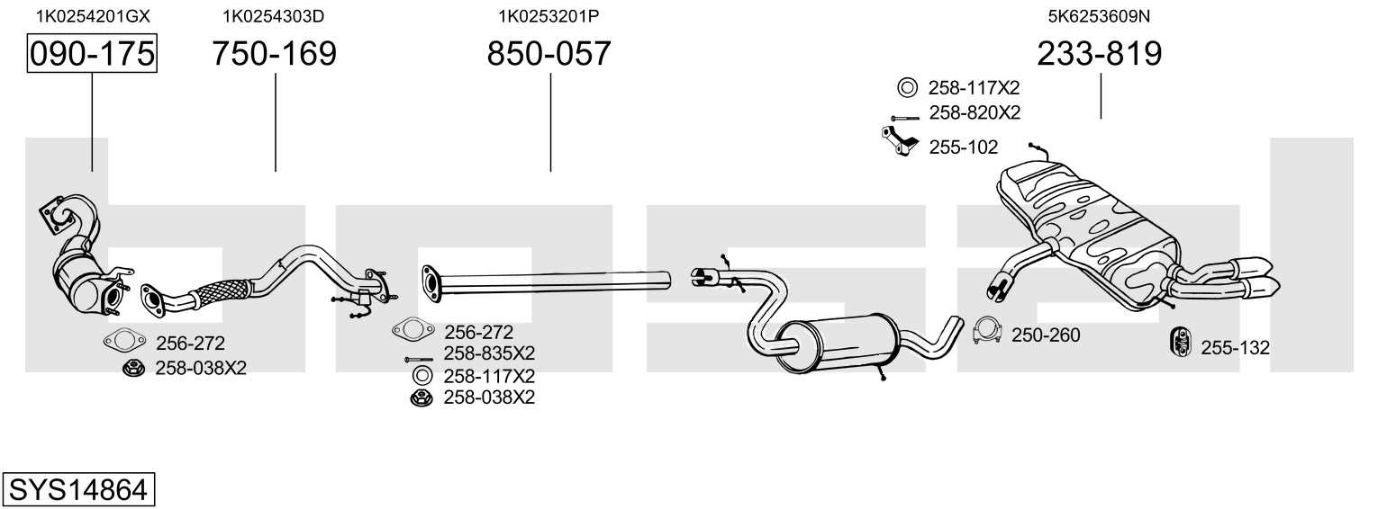 golf mk6 parts diagram