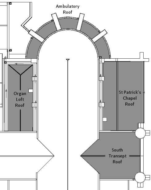 parts of a church building diagram