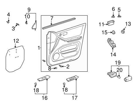 2002 toyota highlander parts diagram