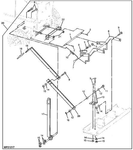 john deere lx279 parts diagram