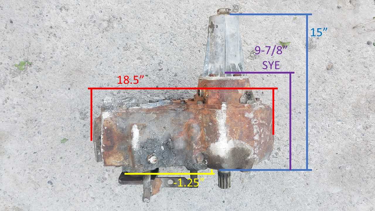 np205 transfer case parts diagram