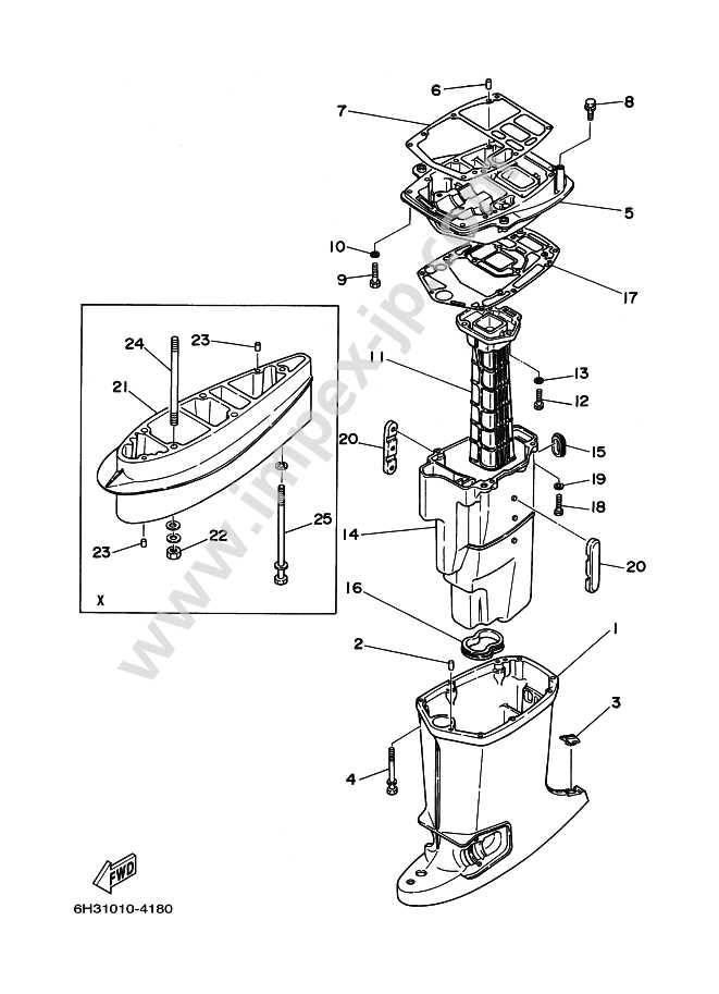 yamaha 70 hp outboard parts diagram