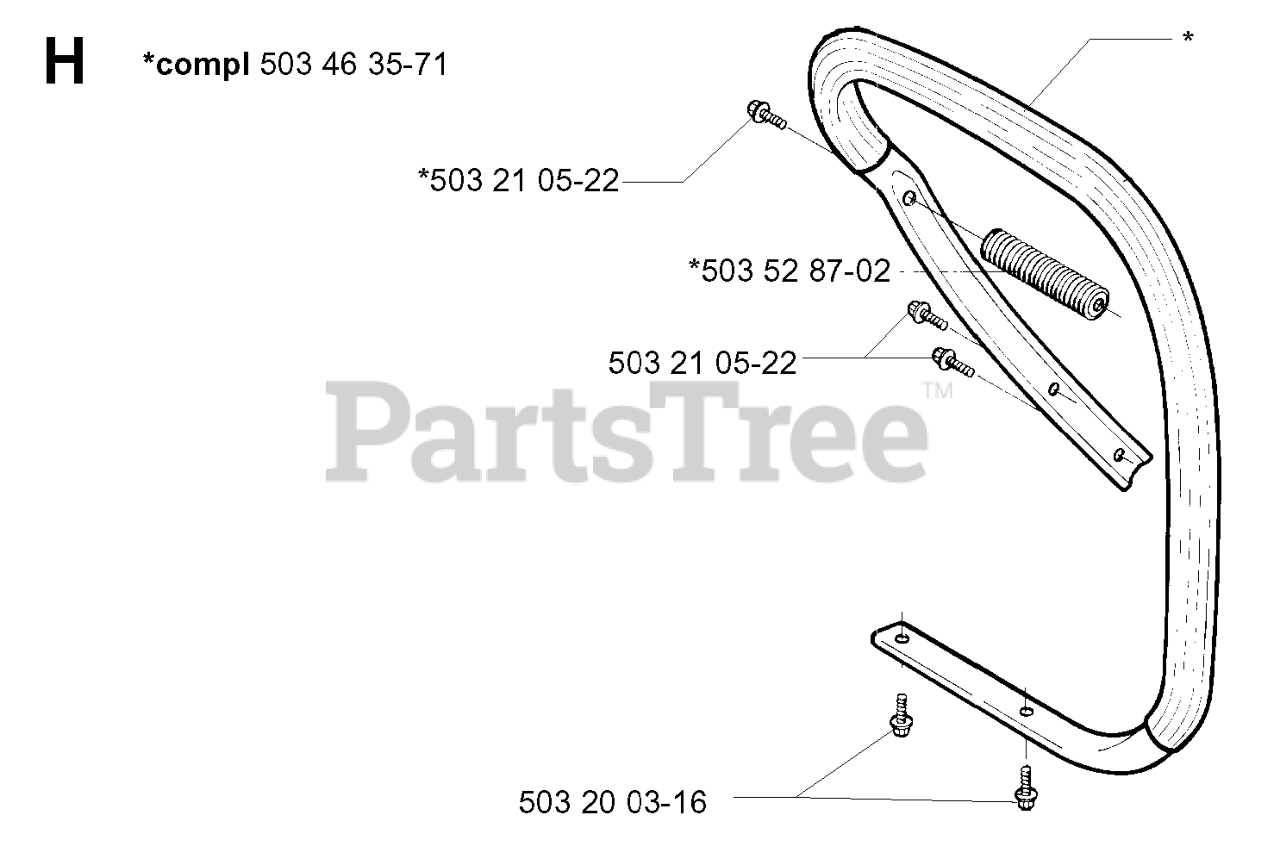 husqvarna 395 parts diagram