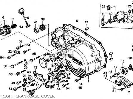 honda four wheeler parts diagram