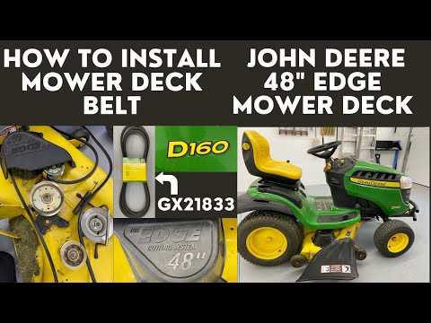 john deere 48 inch mower deck parts diagram