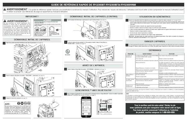 ryobi generator parts diagram