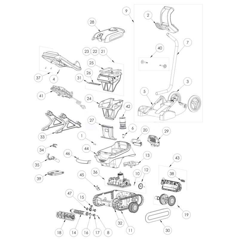 zodiac mx8 parts diagram