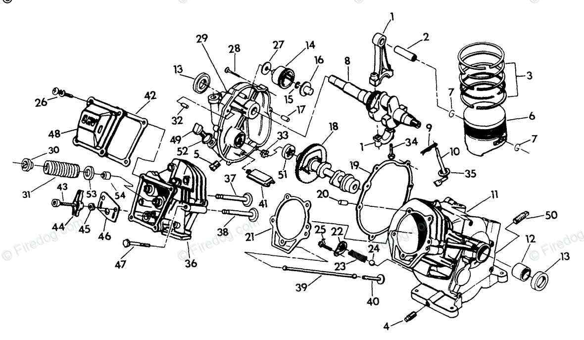 briggs and stratton engine parts diagram