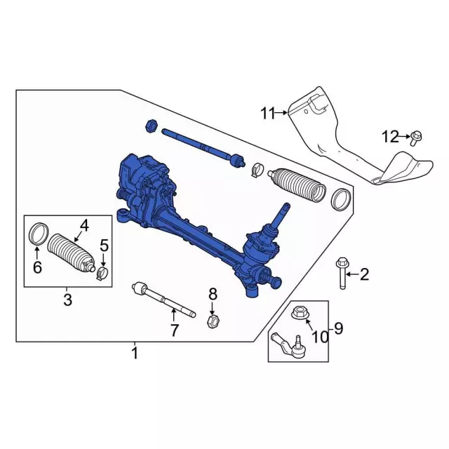 2018 ford focus parts diagram