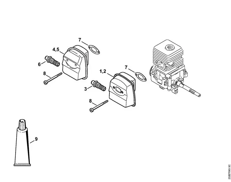 fs 38 parts diagram