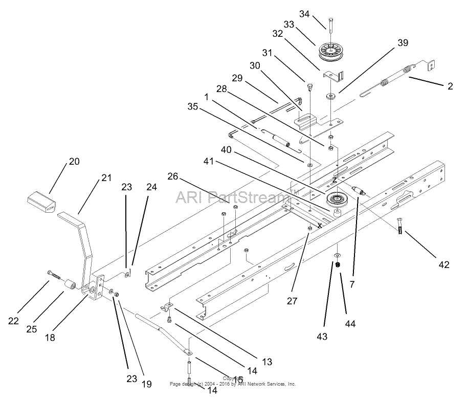 international 444 parts diagram