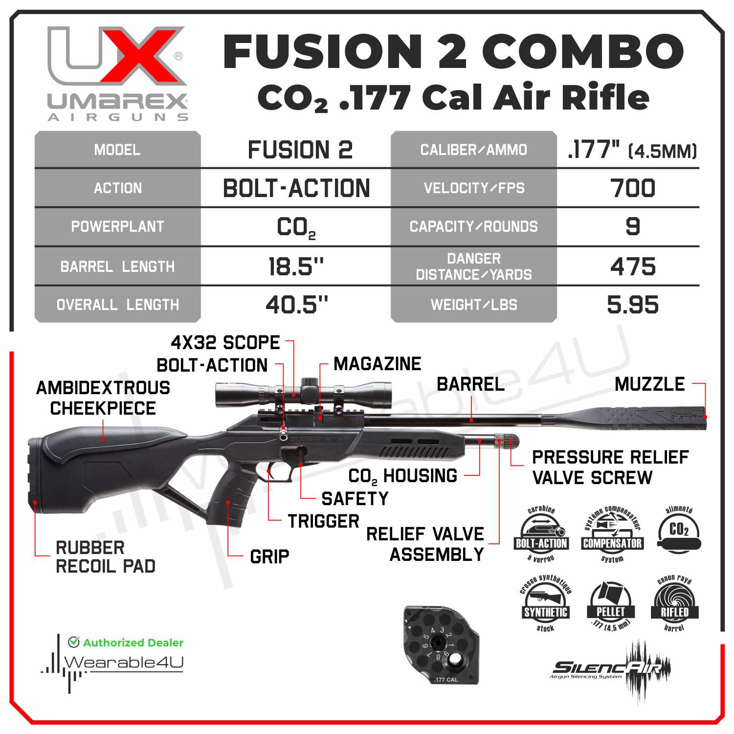 umarex fusion 2 parts diagram