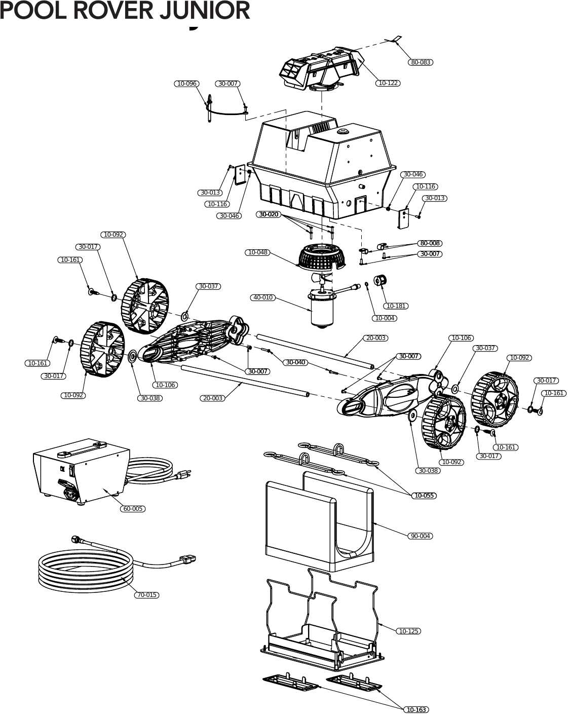 dolphin m400 parts diagram