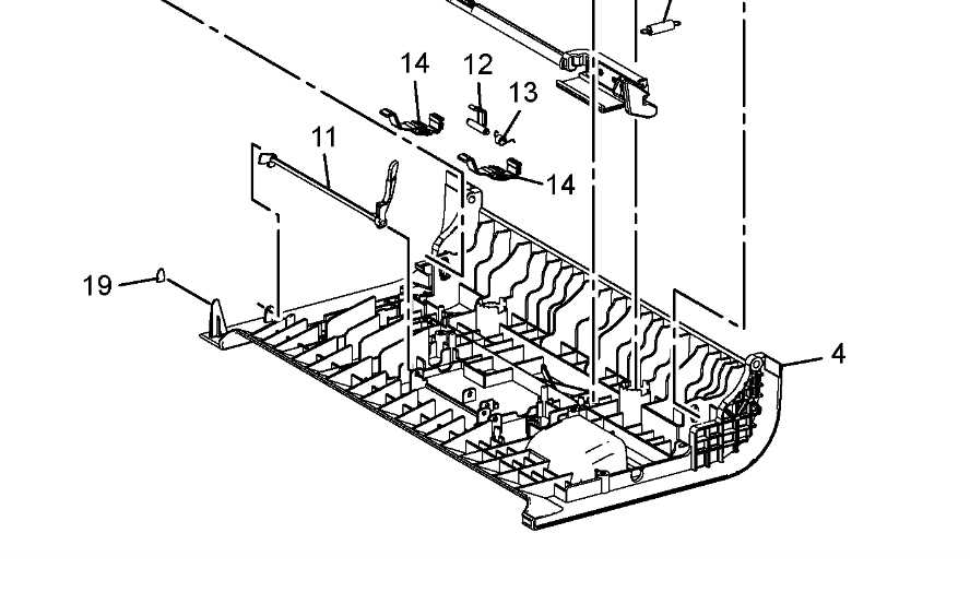 kenmore elite dishwasher model 665 parts diagram