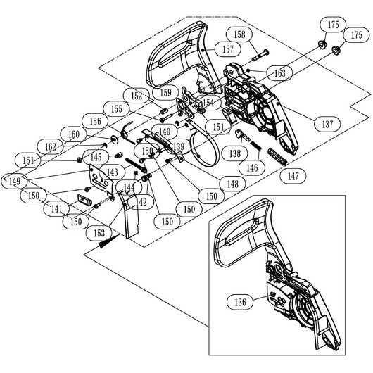 husqvarna 455 chainsaw parts diagram