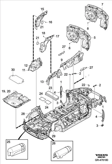 xc90 parts diagram