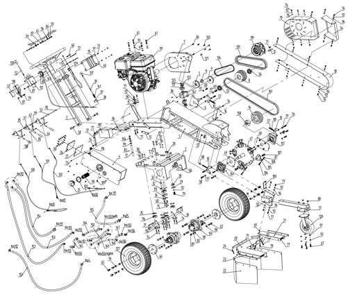 generac pressure washer parts diagram