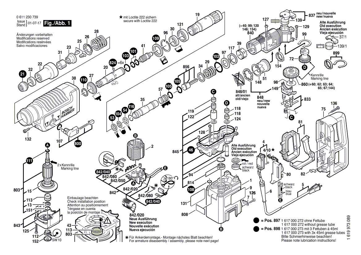 bosch drill parts diagram