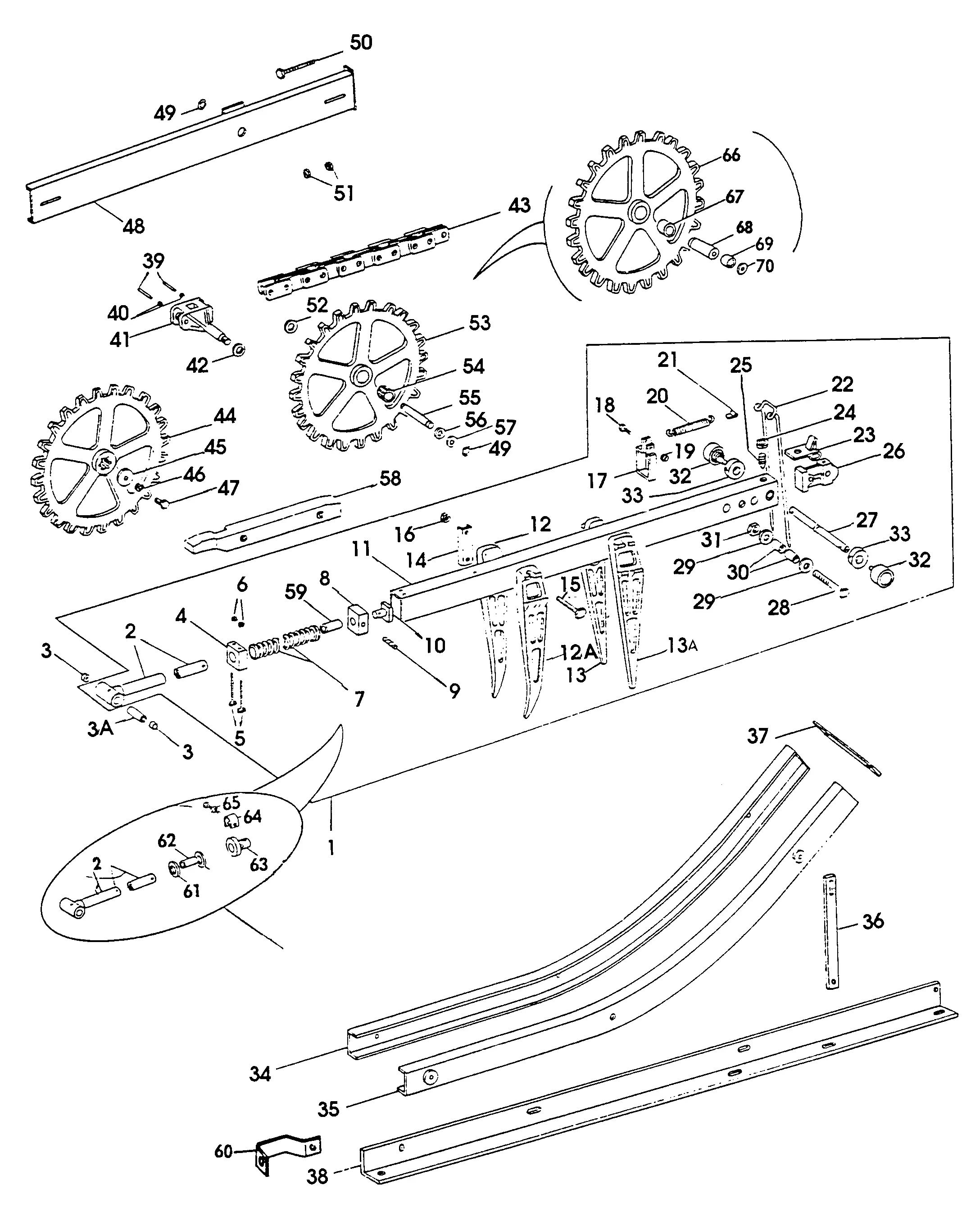 new holland square baler parts diagram