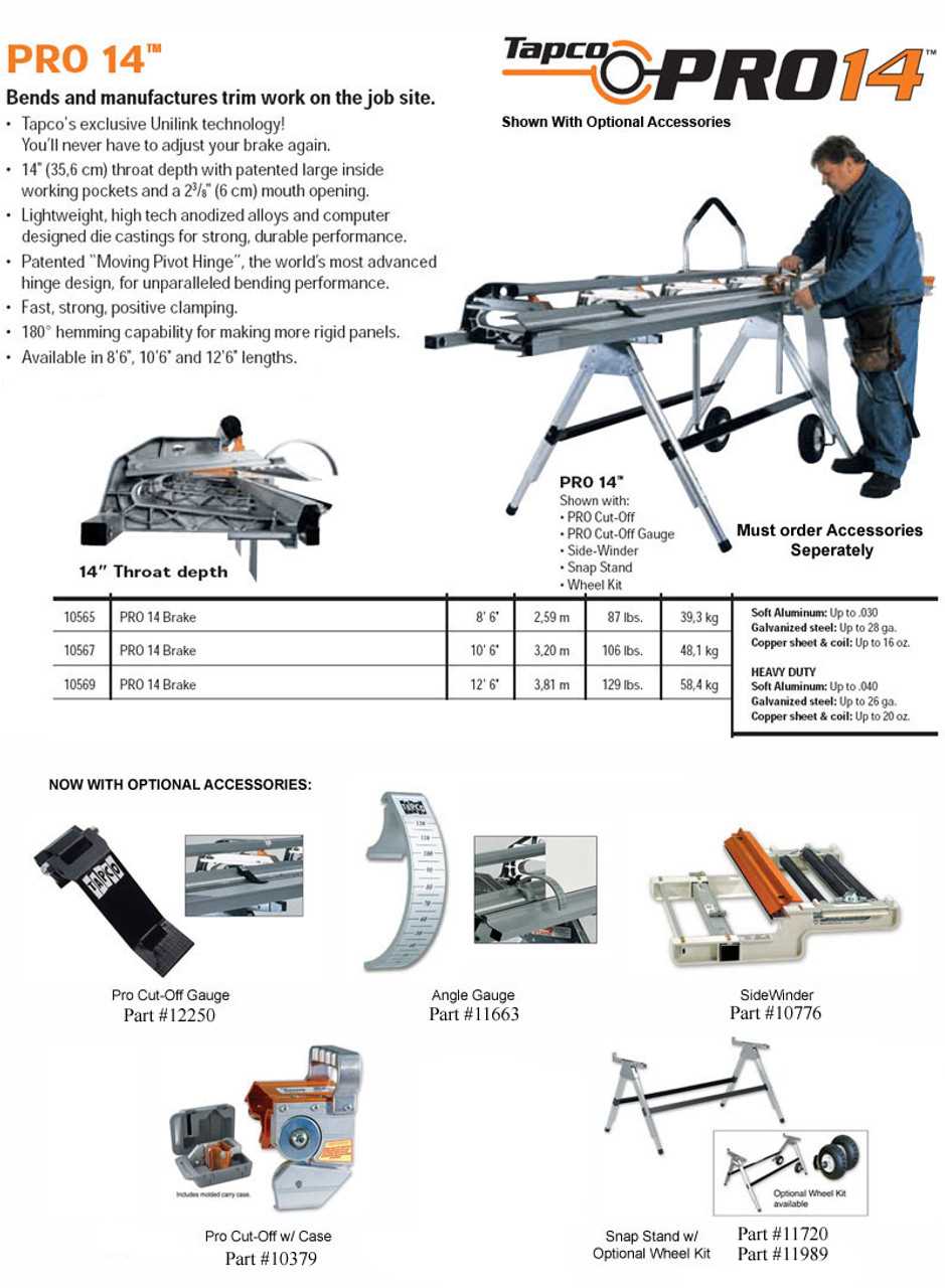 tapco pro 3 parts diagram