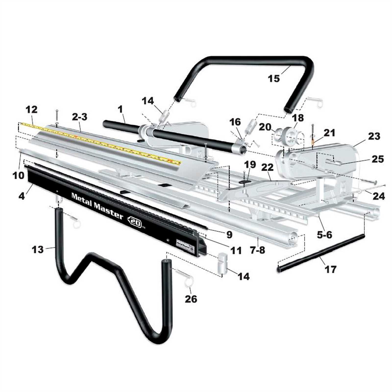 tapco pro 3 parts diagram