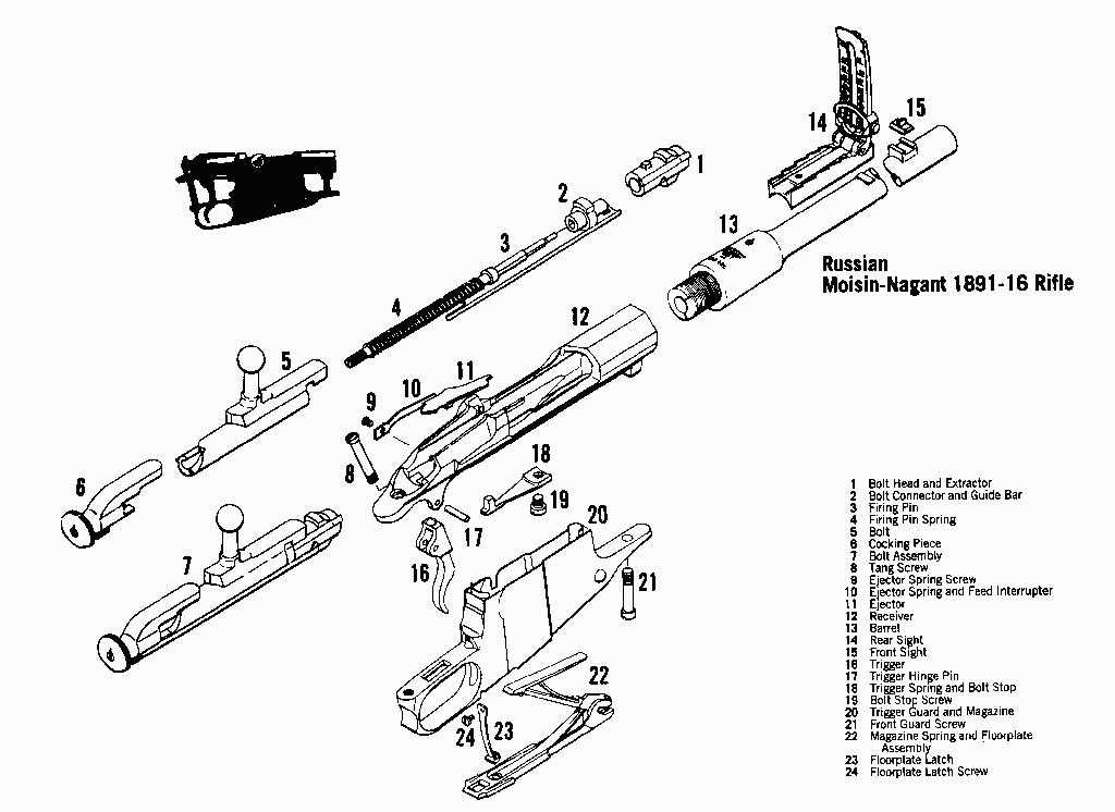 savage model 110 parts diagram