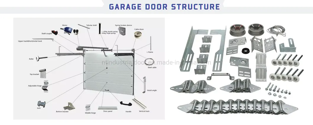 commercial garage door parts diagram