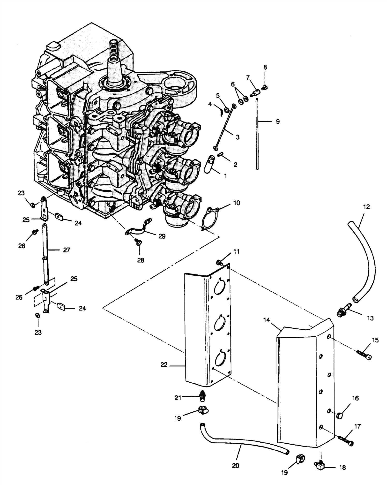 mercury 90hp 4 stroke parts diagram