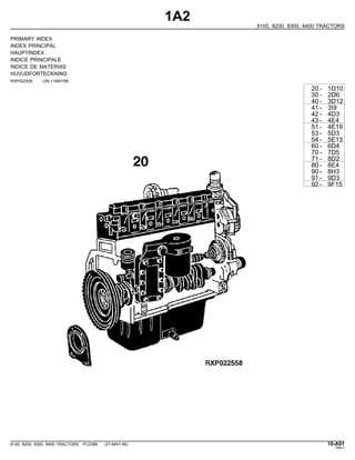 john deere 7800 parts diagram