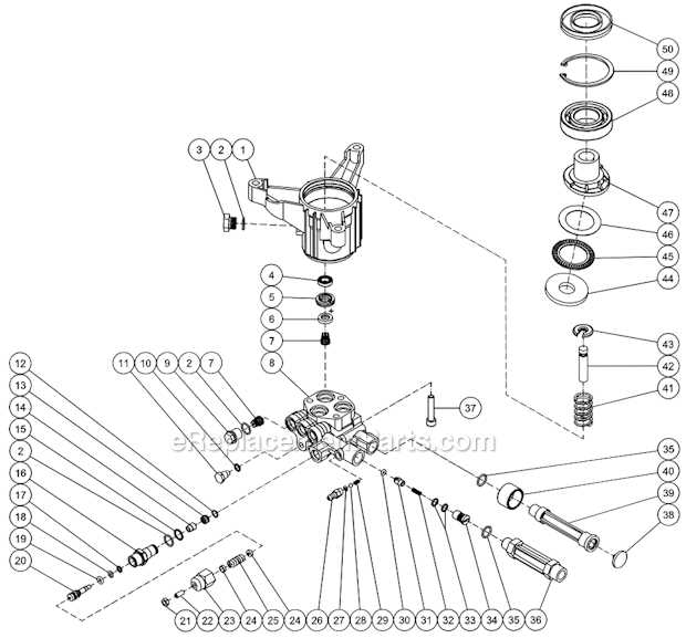 mi t m pressure washer parts diagram