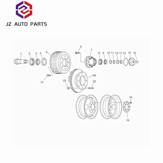 utility trailer parts diagram