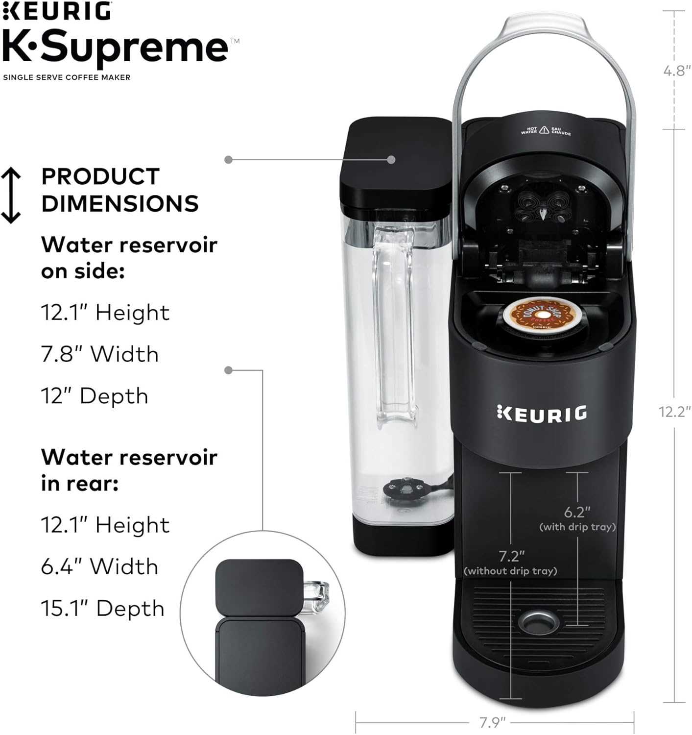 keurig k supreme parts diagram