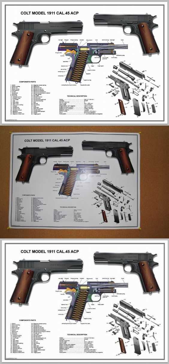 m1911 parts diagram