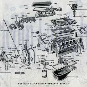 v8 engine parts diagram