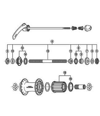 bike hub parts diagram