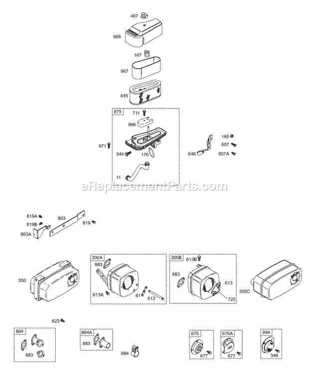 vanguard 16 hp parts diagram