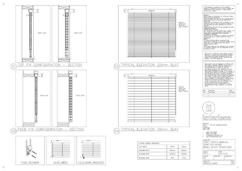 venetian blind parts diagram