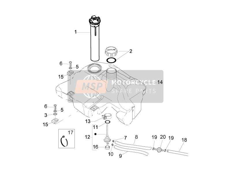 vespa lx 50 parts diagram