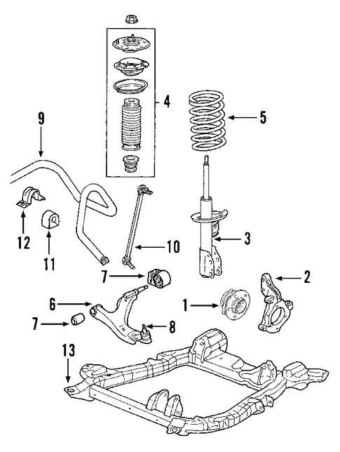 saturn vue parts diagram