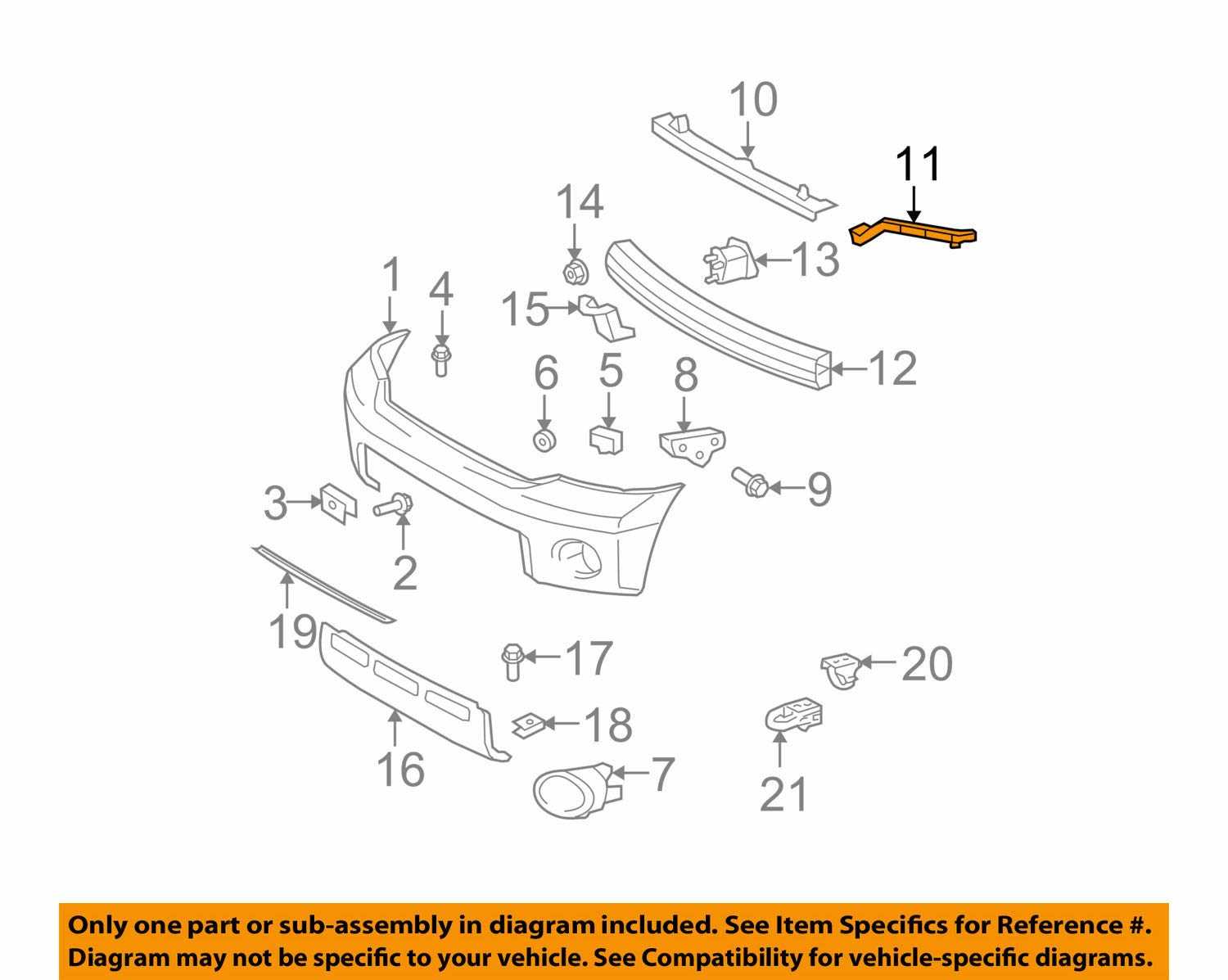 toyota tundra parts diagram